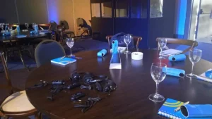 Uma foto de vårios equipamentos usados na tradução