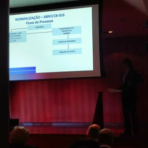 Imagem falando sobre a normalização ABNT