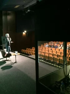 Imagem da platéia no evento Fare Cinema