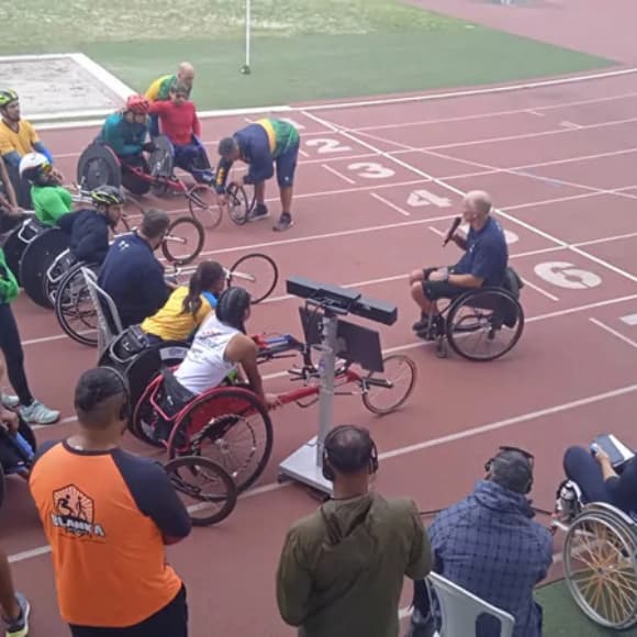 Imagem do evento de Camping Internacional de corrida em cadeira de rodas