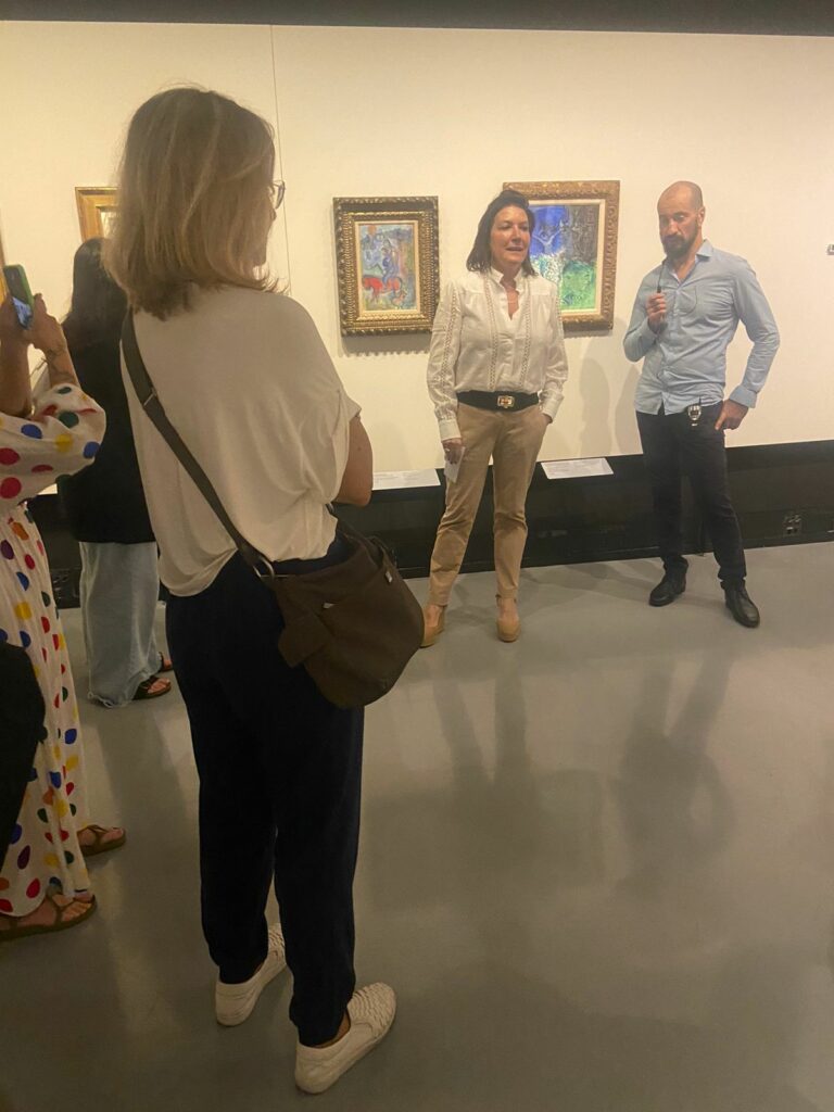 Presença no evento Marc Chagall