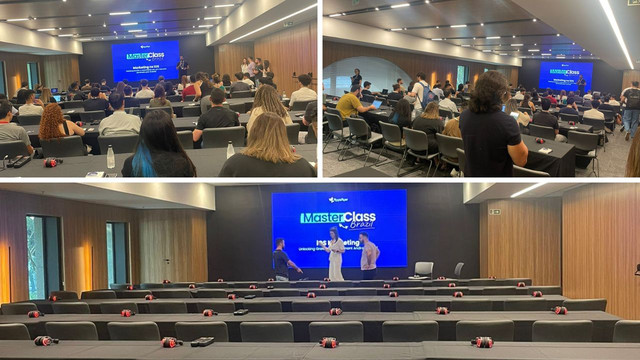 evento da Appsflyer com o auxílio da tradução simultânea